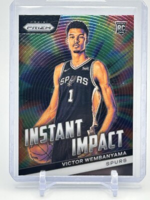 2023 Prizm Victor Wembanyama Instant Impact front