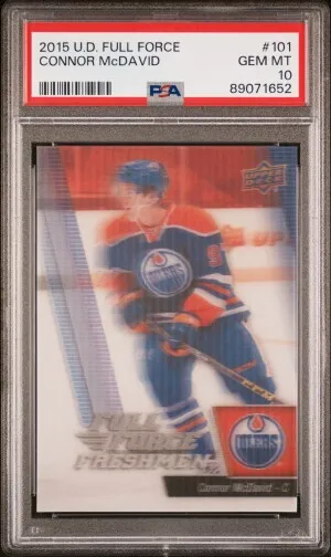 2015 Upper Deck Full Force Connor Mcdavid front