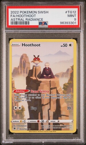 2022 Pokemon Sword & Shield Astral Radiance Fa/Hoothoot Astral Radiance front