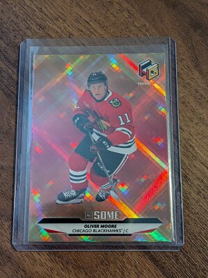 2025-26 Upper Deck #HG-17 Oliver Moore HoloGrFx Rookies AuSOME front