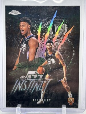 Topps Chrome Ace Bailey Instinct Refractor front