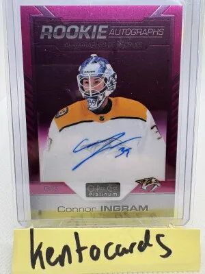 Pink Matte Auto Connor Ingram /99 front