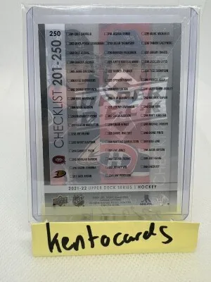 2021 Upper Deck Young Guns Clear Cut Cole Caufield Trevor Zegras #250 Rookie back
