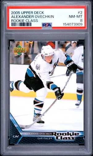 2005 Upper Deck Rookie Class Alexander Ovechkin Rookie Class front