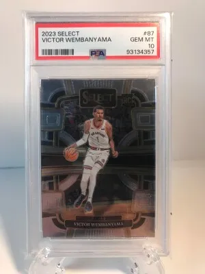 2023 Select Victor Wembanyama Rookie PSA 10 front