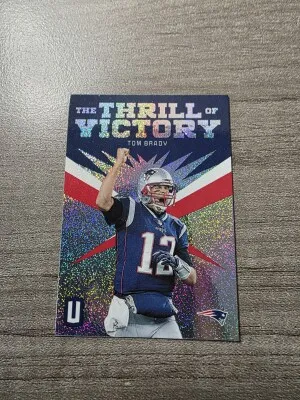 2019 Unparalleled Tom Brady Silver front