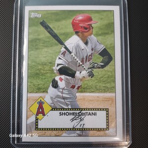2021 Topps - 1952 Topps Redux Shohei Ohtani #T52-43 front