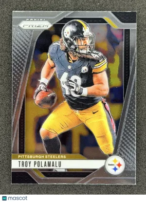 Troy Polamalu 2024 Panini Prizm 248 Pittsburgh Steelers