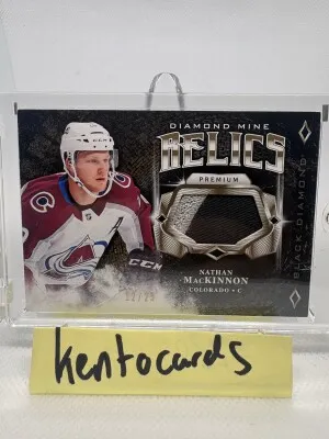 2018-19 Diamond Mine Relics Nathan MacKinnon /25 front