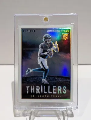 CJ Stroud Rookies & Stars Thrillers White /149 front