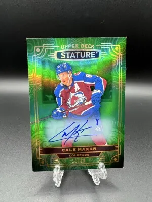 Cale Makar Stature Auto /50 front