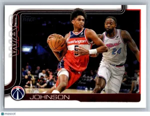 AJ Johnson 2025-26 Topps 99 Washington Wizards