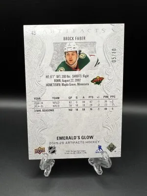 Brock Faber Emeralds Glow /10 back