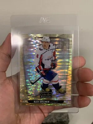 2023 OPC Platinum  Alex Ovechkin Seismic Gold /50 front