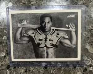1990 Score Bo Jackson front