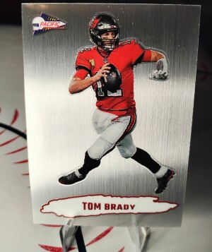 2022 Tom Brady Panini Zenith Football 1992 Pacific Pac-8 Buccaneers. front