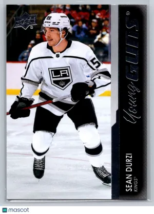 Sean Durzi RC 2021-22 Upper Deck Rookie 724 Los Angeles Kings