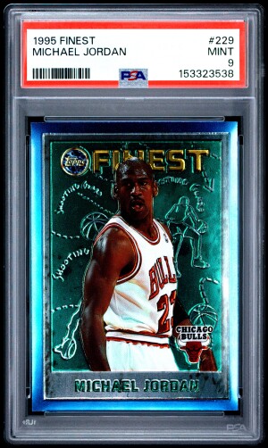 1995 Finest Michael Jordan front