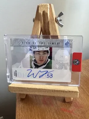 2023-24 SP Authentic Wyatt Johnston #SOTT1-WJ Sign Of The Times front