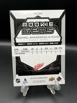 Michael Brandsegg-Nygard Rookie Gems /399 back