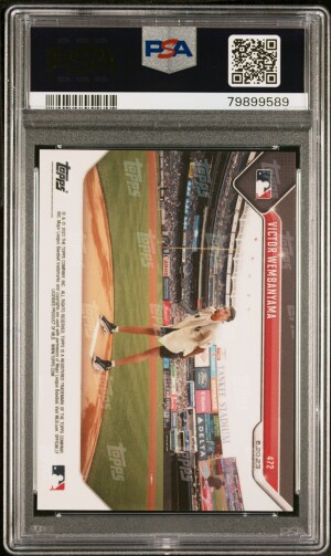 2023 Topps Now Victor Wembanyama back