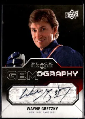 11/12 Black Diamond Gemography #Gem-Wg Wayne Gretzky