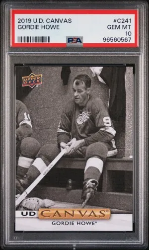 Gordie Howe Canvas front