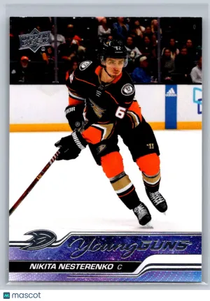Nikita Nesterenko RC 2023-24 Upper Deck Rookie 230 Anaheim Ducks