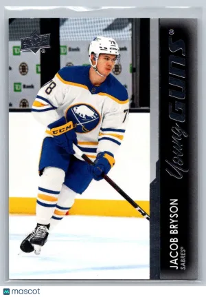 Jacob Bryson RC 2021-22 Upper Deck Rookie 248 Buffalo Sabres