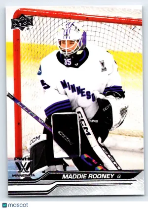 2024 Upper Deck PWHL First Edition Maddie Rooney #7 front