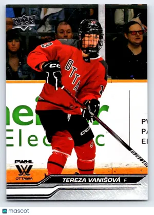 2024 Upper Deck PWHL First Edition Tereza Vanišová #12