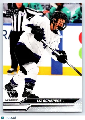 2024 Upper Deck PWHL First Edition Liz Schepers #46 front