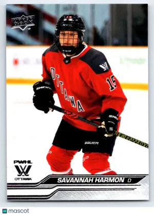 2024 Upper Deck PWHL First Edition Savannah Harmon #34