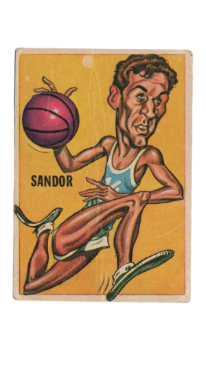1967 Crack Figuritas Sport #161 Tomas Sandor Basketball Card from Argentina front