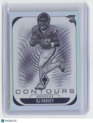 2025 Panini Phoenix #10 RJ Harvey Contours front