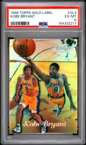 1998 Topps Gold Label Kobe Bryant front