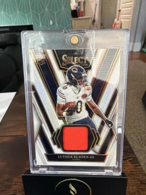 2025 Panini Select Luther Burden III Rookie Swatches #/99 front