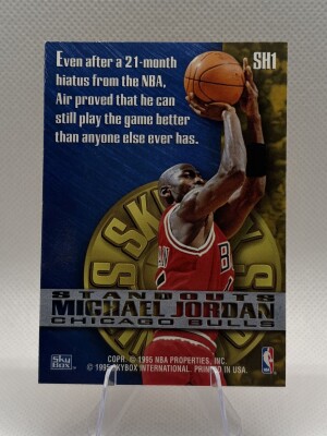 1995-96 Skybox Premium - Hobby Standouts Michael Jordan #SH1 back