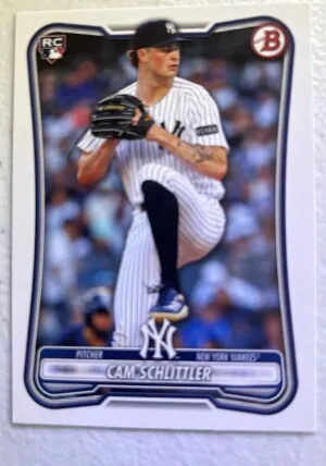 2026 Bowman Cam Schlittler RC #53 front