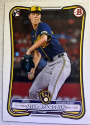 2026 Bowman Jacob Misiorowski RC #35 front