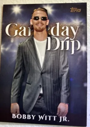 2025 Topps Game Day Drip Bobby Witt Jr front