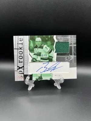 2023-24 SPx Rookie Jersey Brock Faber #BF Auto RC front