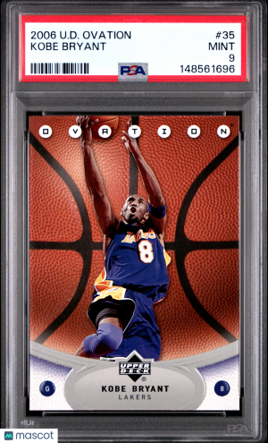 2006 Upper Deck Ovation Kobe Bryant #35 PSA 9 front