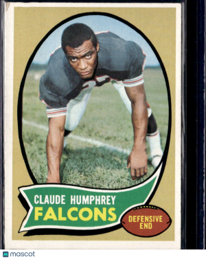 1970 Topps Claude Humphrey #156 front