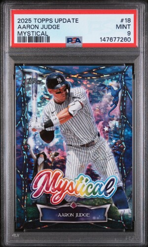 2025 Topps Update Mystical Aaron Judge front