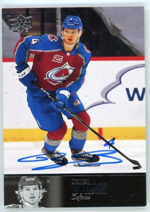 2020-21 Ultimate Collection Bowen Byram '97 Ultimate Legends Signatures #AL-173 front