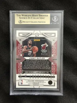 Jimmy Butler Obsidian Yellow /10 back