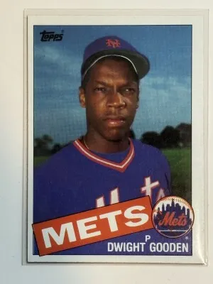 DWIGHT GOODEN 1985 TOPPS 620 (ROOKIE) front