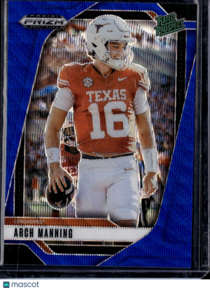 2025 Panini Prizm Draft Picks Arch Manning #166 Blue /299 front