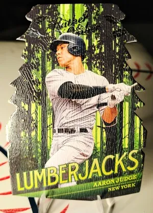 2019 Aaron Judge Panini Leather and Lumber front